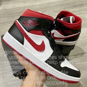 Air Jordan 1 Mid Gym Red Men’s